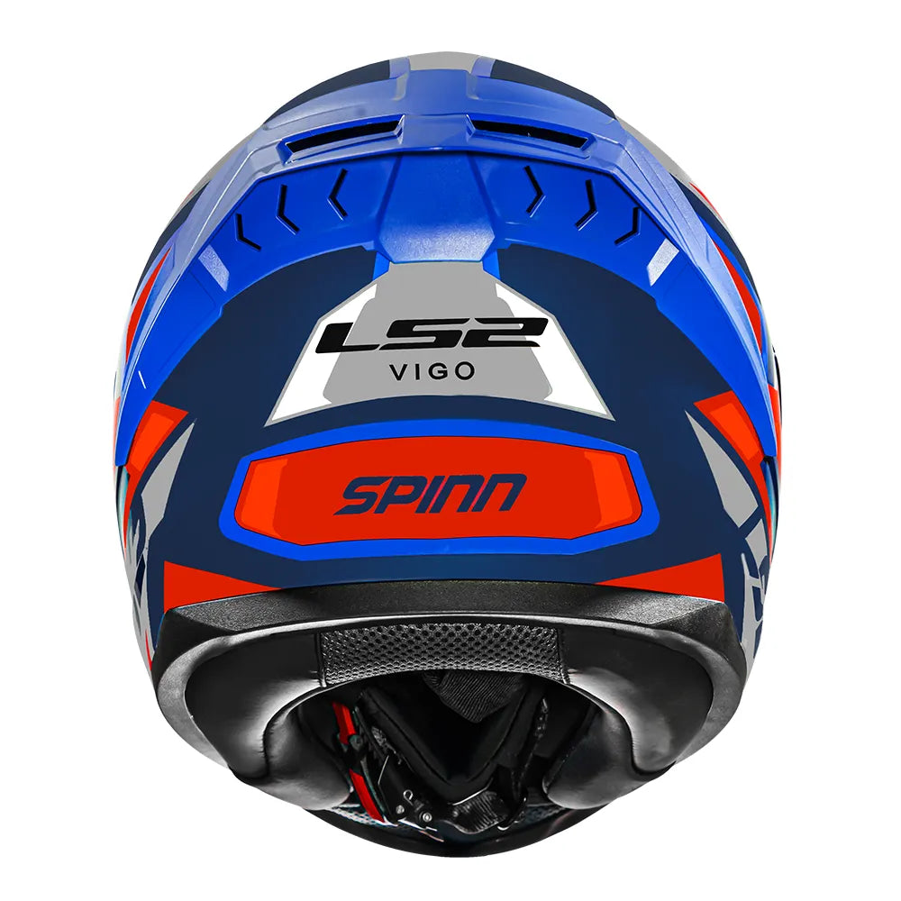 CAPACETE LS2 VIGO SPINN AZUL FOSCO