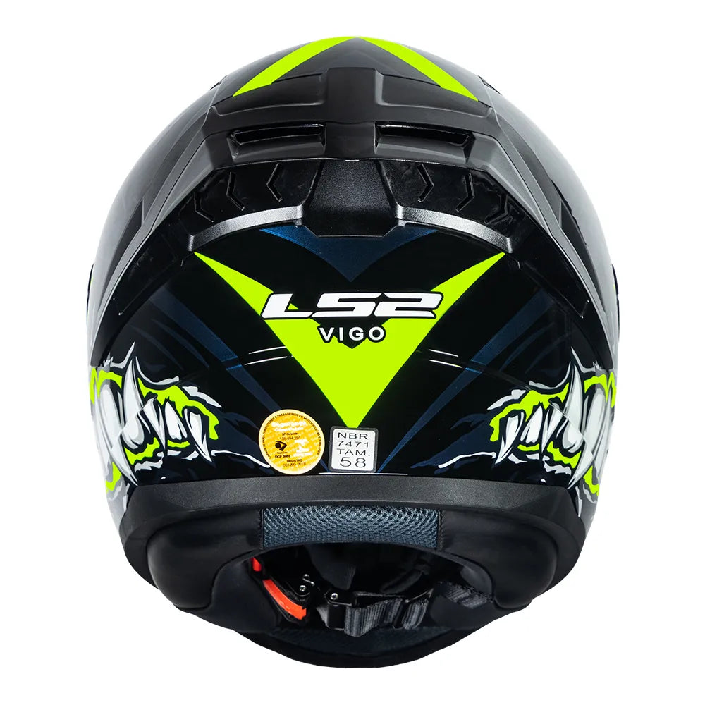 CAPACETE LS2 VIGO SARBUL PRETO