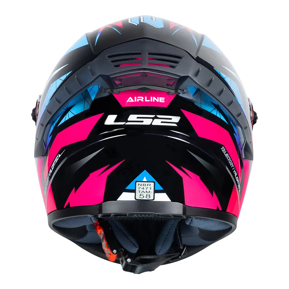 CAPACETE LS2 CLASSIC PRO AIRLINE AZUL