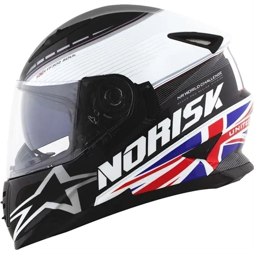 Capacete Original Norisk FF302 Soul 2 Grand Prix - Inglaterra