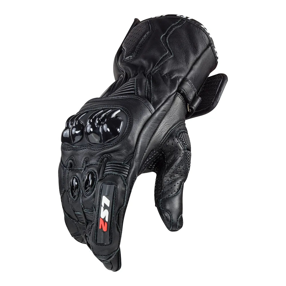 LUVA LS2 SWIFT RACING PRETO
