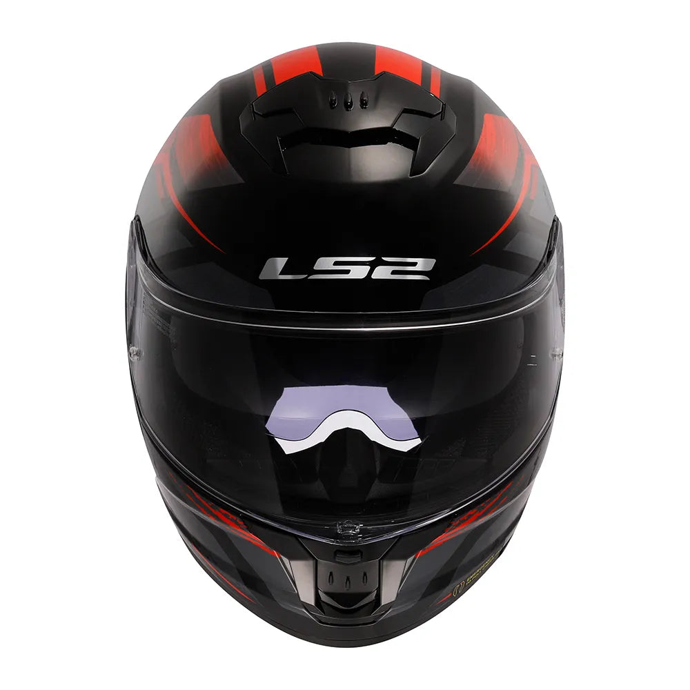 CAPACETE LS2 STREAM II FURY VERMELHO