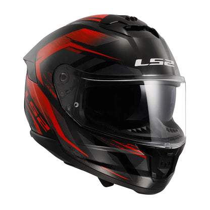 CAPACETE LS2 STREAM II FURY VERMELHO
