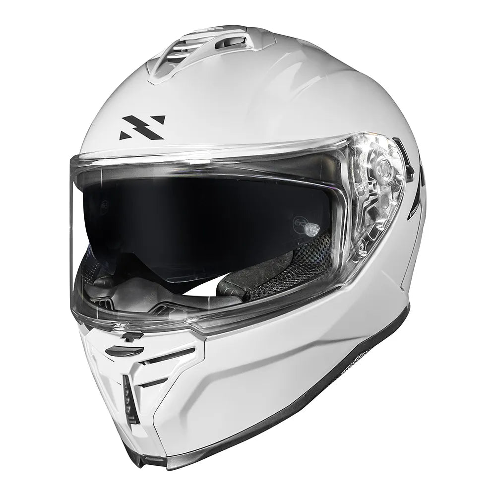 CAPACETE NORISK STRADA II MONOCOLOR BRANCO