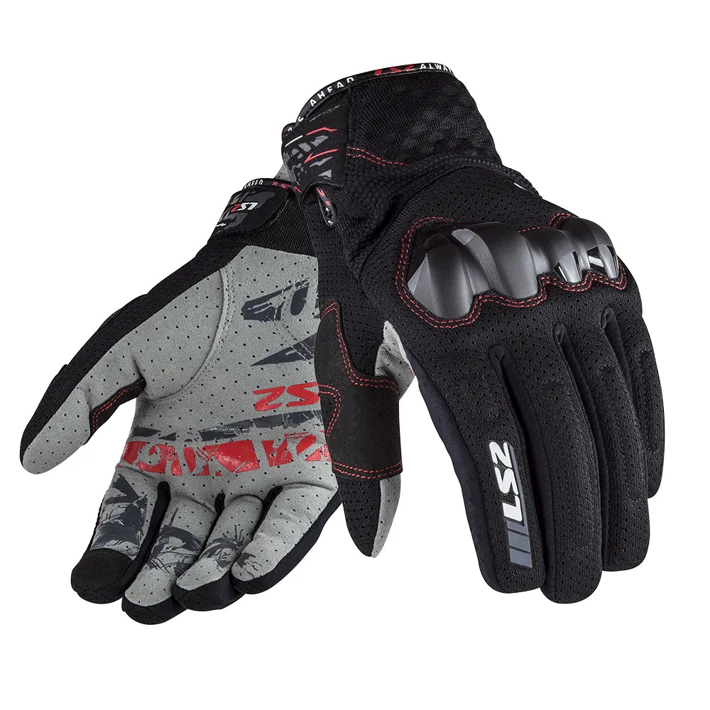 LUVA LS2 CHAKI PRETO