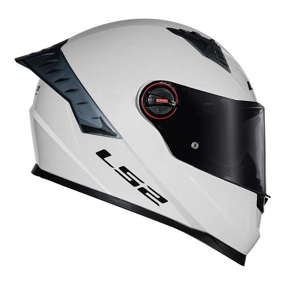 CAPACETE LS2 CLASSIC PRO MONOCOLOR BRANCO