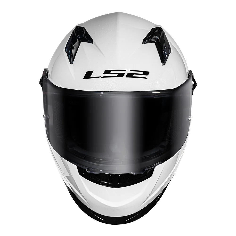 CAPACETE LS2 CLASSIC PRO MONOCOLOR BRANCO