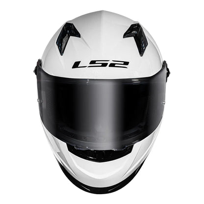 CAPACETE LS2 CLASSIC PRO MONOCOLOR BRANCO