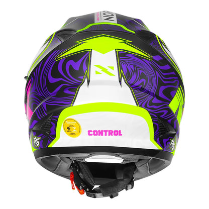 CAPACETE NORISK SOUL II CONTROL ROSA FOSCO
