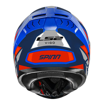 CAPACETE LS2 VIGO SPINN AZUL FOSCO