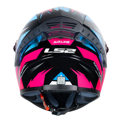 CAPACETE LS2 CLASSIC PRO AIRLINE AZUL