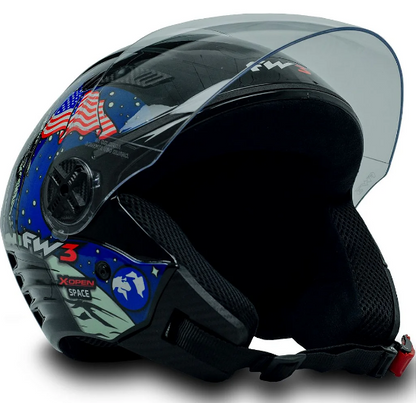 Capacete X Open Stickers - Fw3