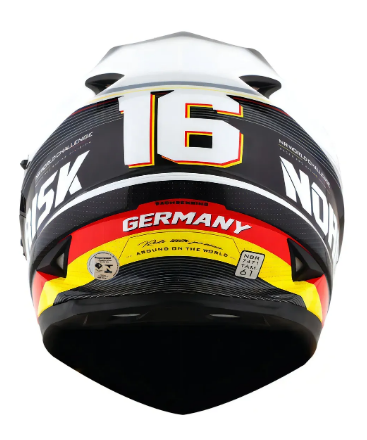 Capacete Original Norisk FF302 Soul 2 Grand Prix - Alemanha