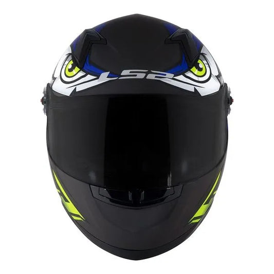 CAPACETE LS2 CLASSIC TRIBAL AZUL