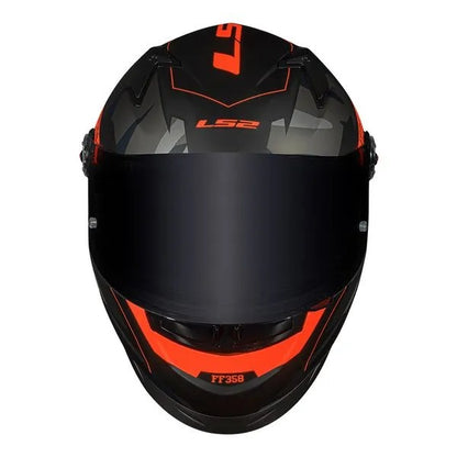 CAPACETE LS2 CLASSIC TANK LARANJA
