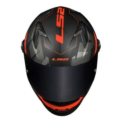 CAPACETE LS2 CLASSIC TANK LARANJA