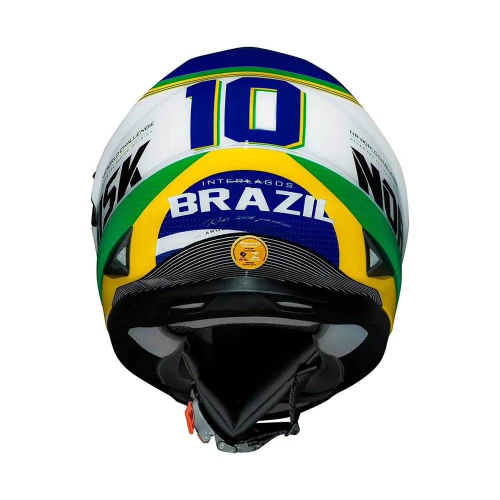 Capacete Original Norisk FF302 Soul 2 Grand Prix Brasil