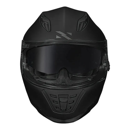 Capacete Norisk FF302 Monocolor Preto Fosco C/Óculos